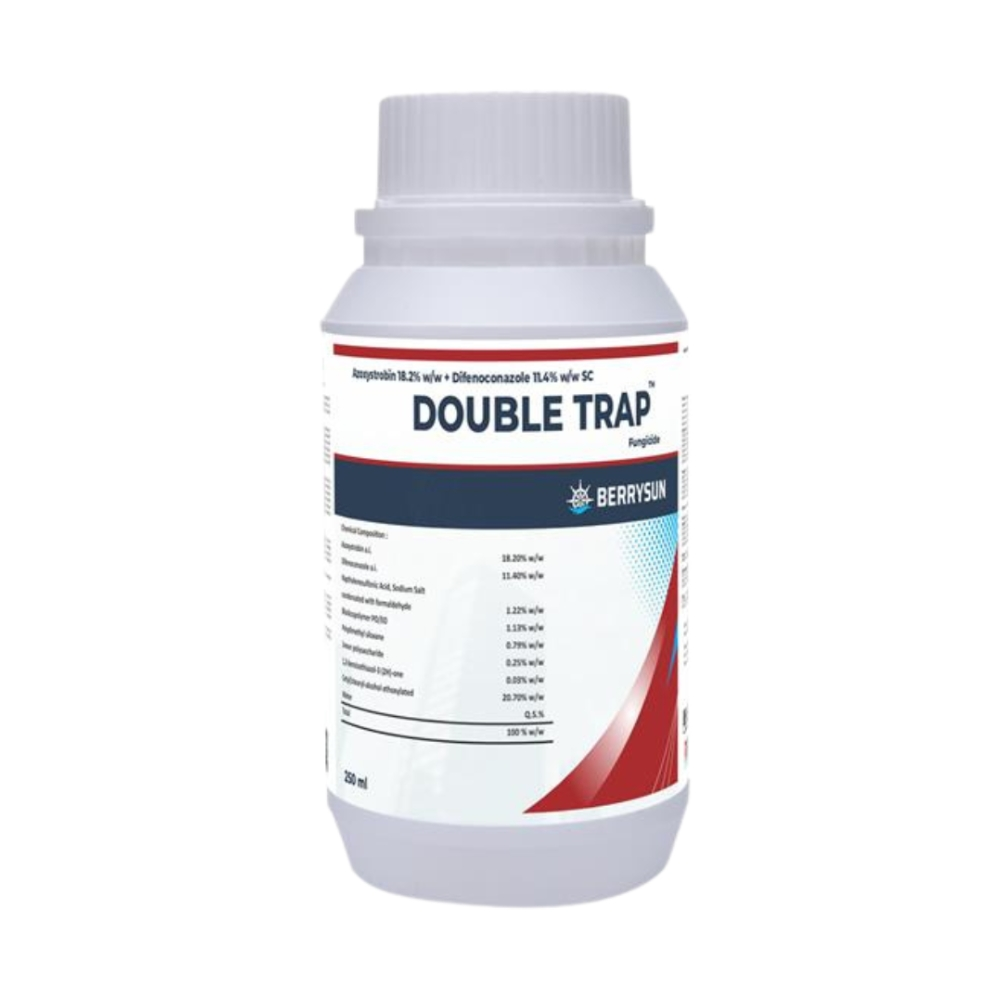 DOUBLE TRAP (Azoxystrobin 18.2% w/w + Difenoconazole 11.4%w/w SC)